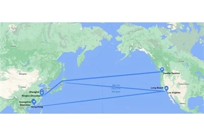 Vận chuyển hàng hóa từ Trung Quốc đến Mỹ